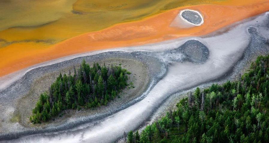 Unnamed lake in the southern Cariboo region of British Columbia, Canada