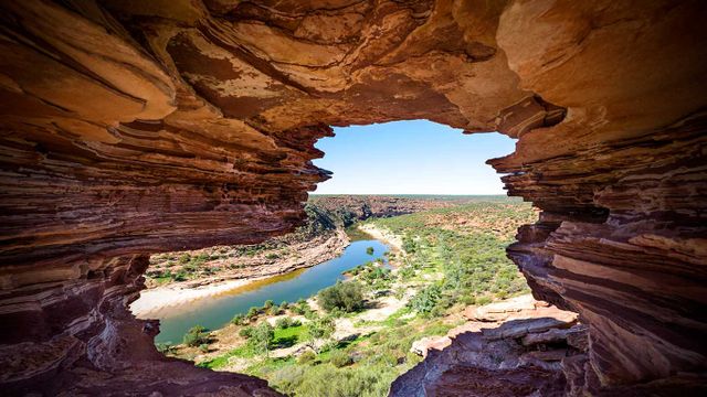 Nature's Window at Kalbarri National Park, Western Australia 