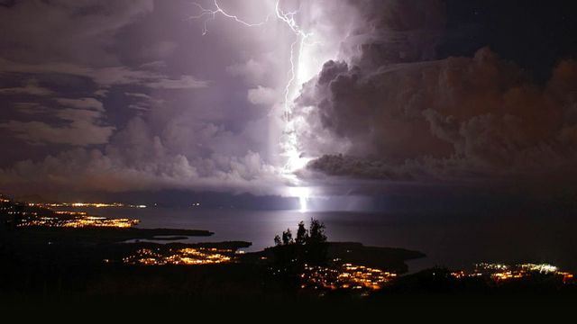 Catatumbo lightning over Zulia, Venezuela