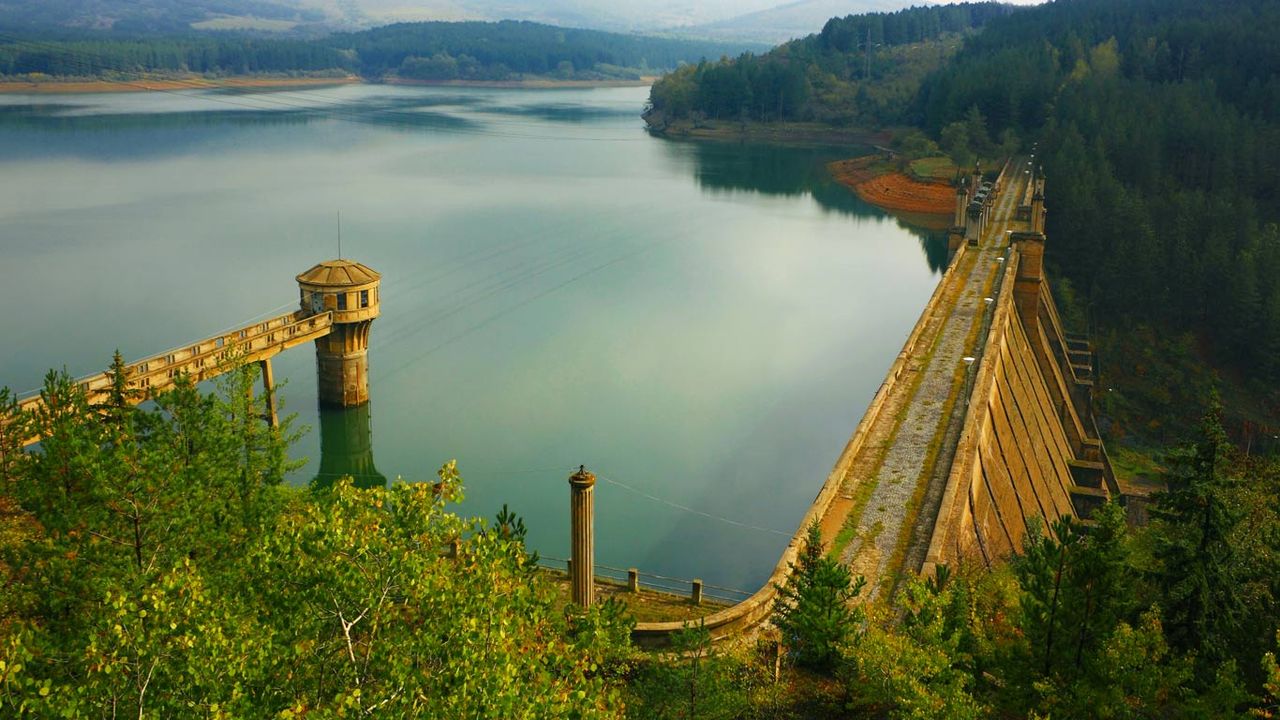 Studena Dam, Struma River, Bulgaria