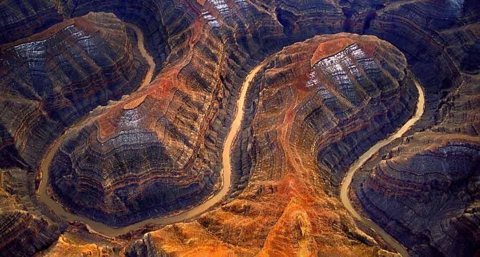 The Goosenecks of the San Juan River, Goosenecks State Park near Mexican Hat, Utah