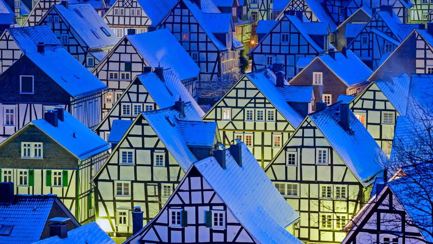 Historischer Stadtkern "Alter Flecken" im westfälischen Freudenberg – H. & D. Zielske/LOOK/Getty Images ©