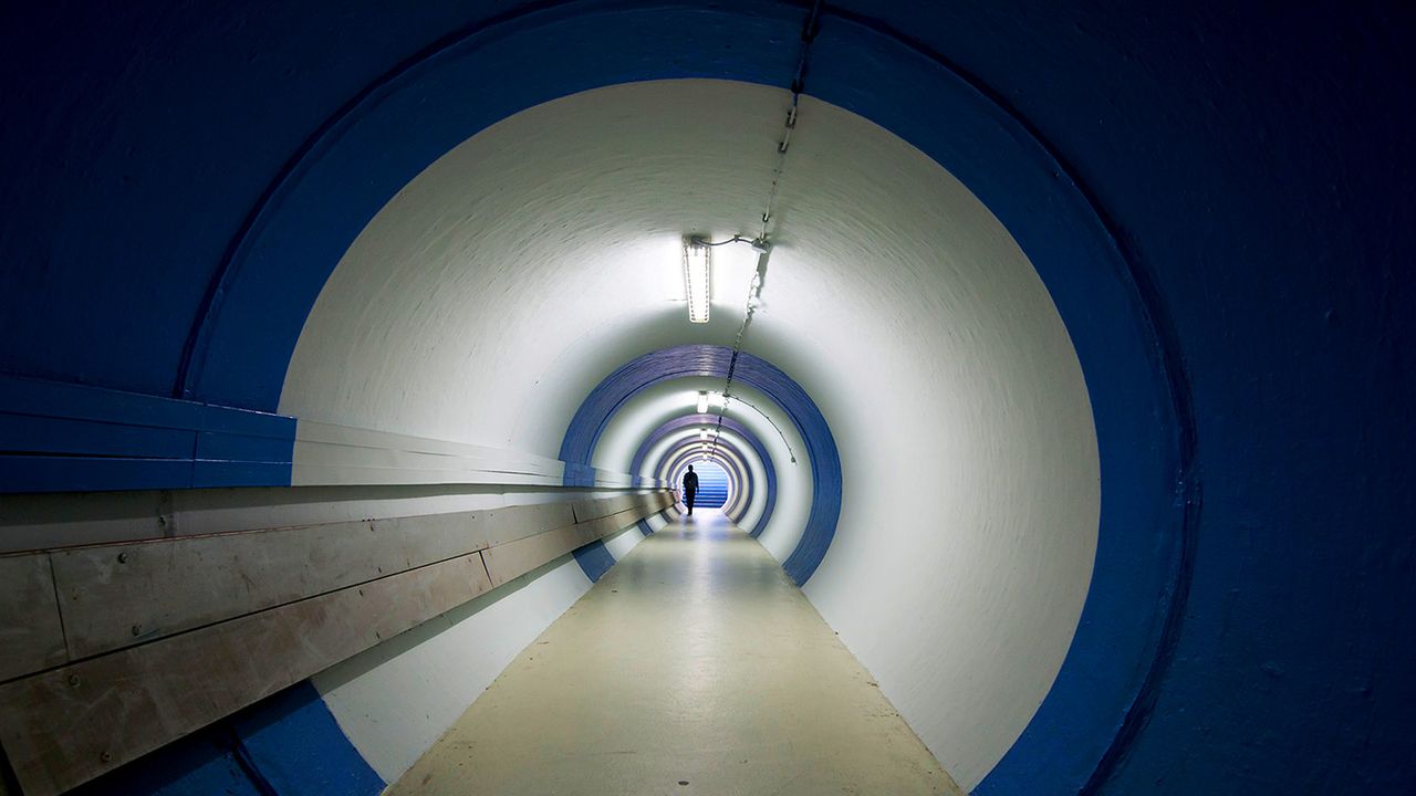 Fußgängertunnel, Hockenheimring, Hockenheim, Deutschland