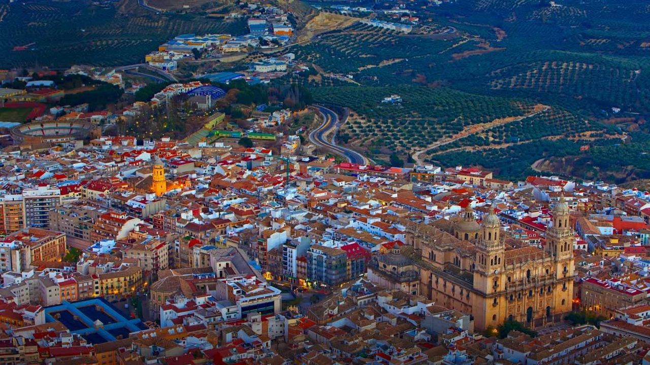 City of Jaén in Andalucia, Spain