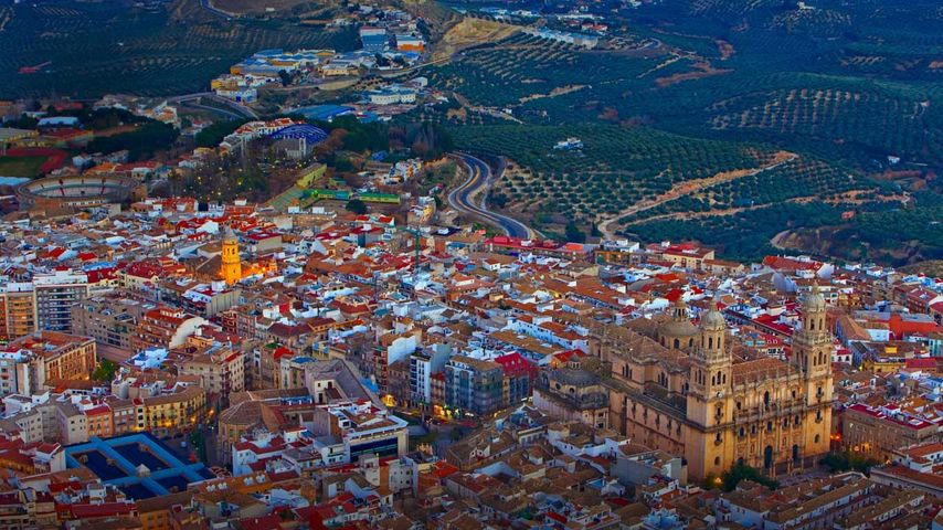 City of Jaén in Andalusia, Spain