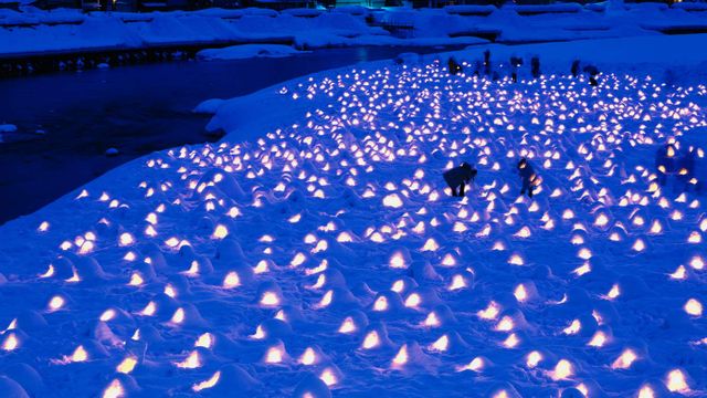 「横手の雪まつり」秋田, 横手市
