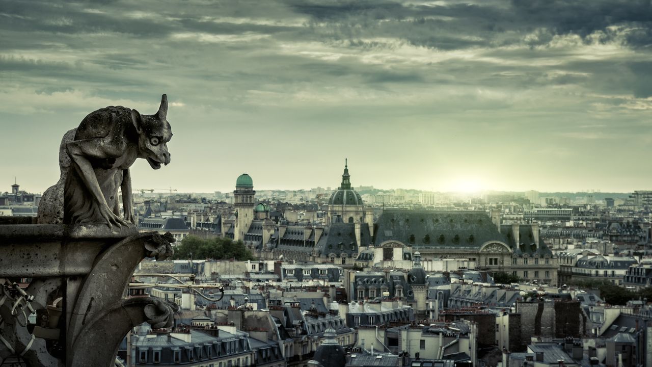Chimera of Notre-Dame de Paris, France