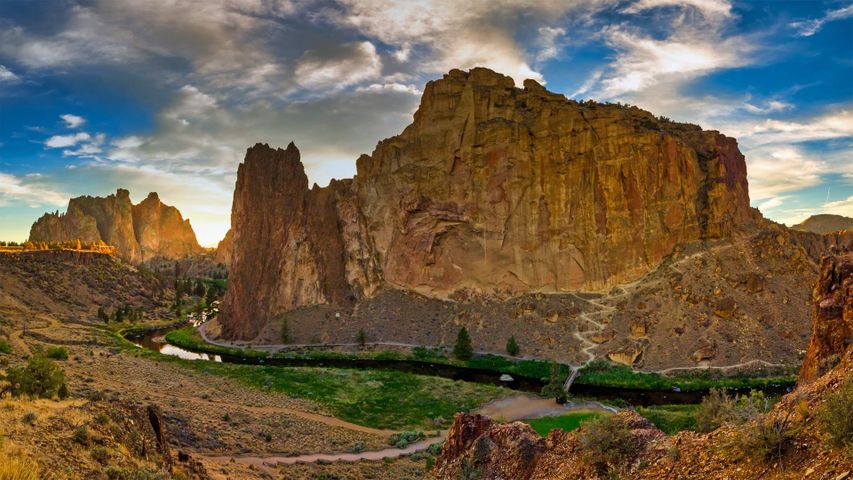 Parque de Smith Rock, Oregón, Estados Unidos