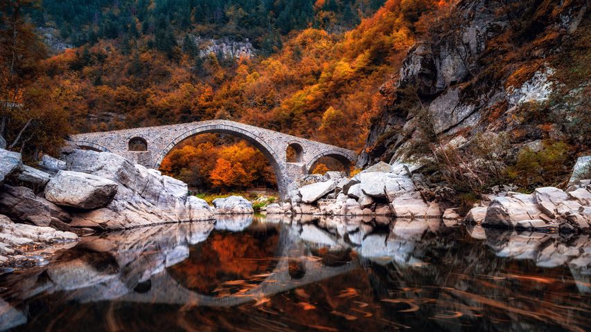 Dyavolski most (Devil's Bridge), Arda river, Bulgaria