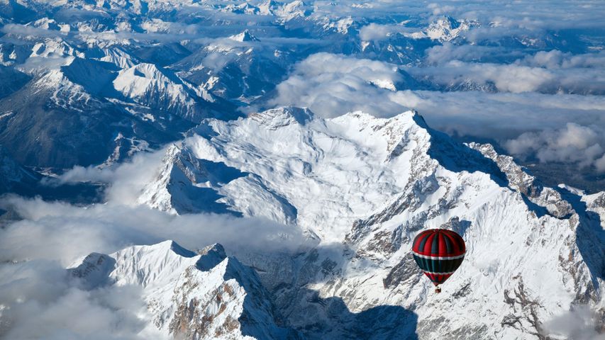 Ballooning over Bavaria