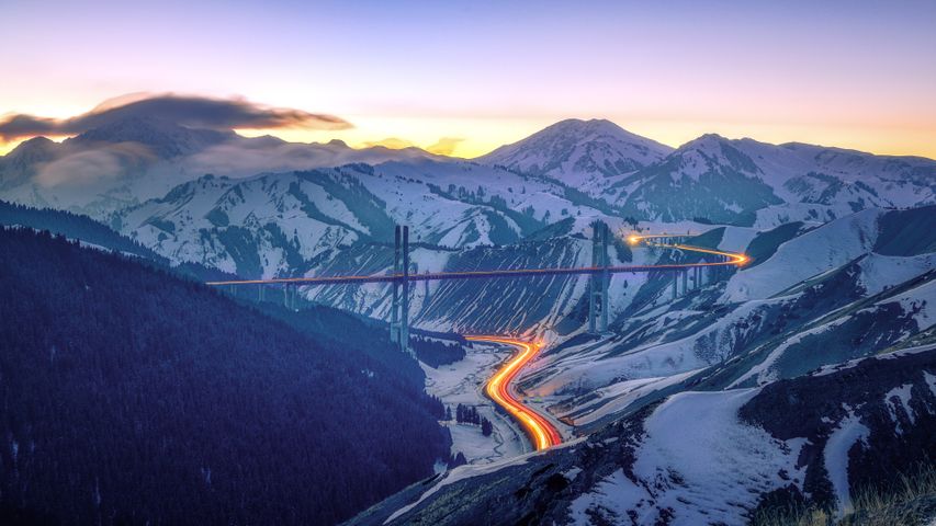Light Trails PREMIUM 4K Theme for Windows 10