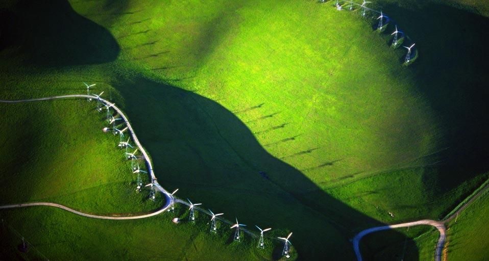 Wind turbines near Livermore, California