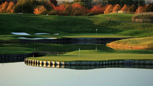 The Albatros course at Le Golf National in France, host of the 2018 Ryder Cup
