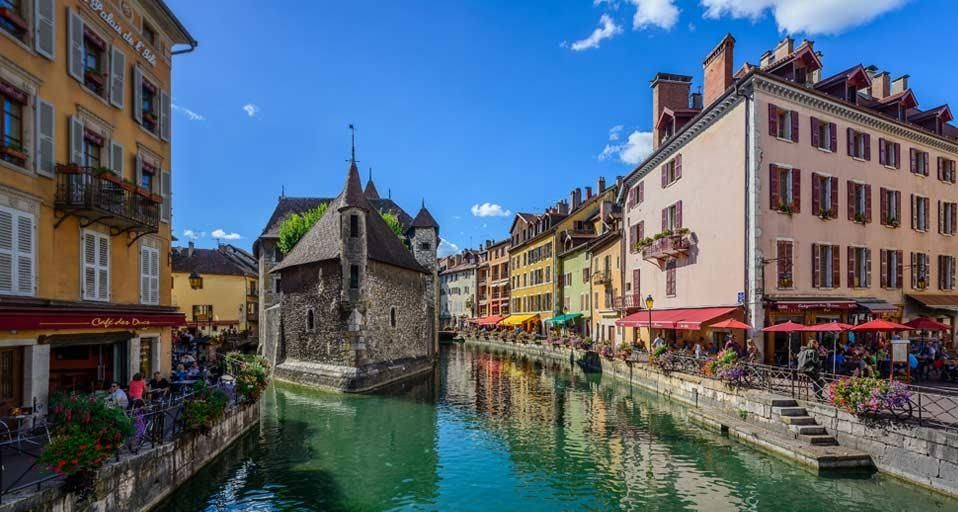 Le palais de l’Isle à Annecy, Haute-Savoie