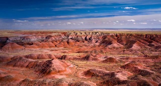 The Painted Desert in Petrified Forest National Park, Arizona –Alan Copson/Getty Images ©