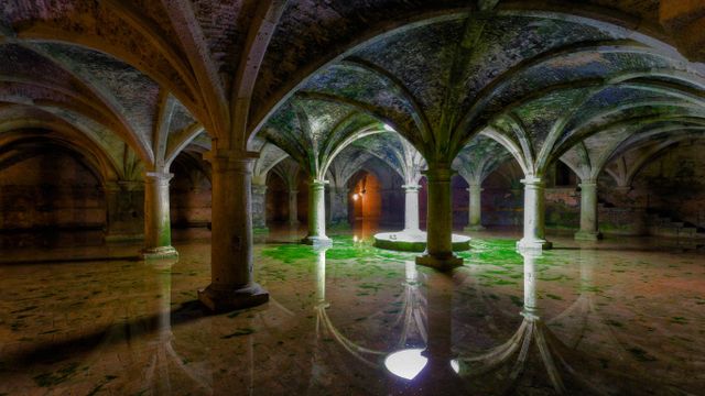 The Portuguese Cistern in El Jadida, Morocco