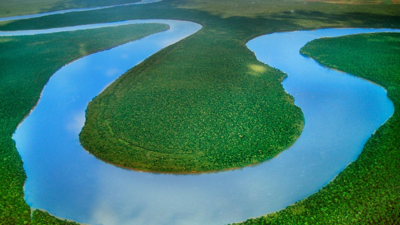 Der Fluss Iguaçu, Brasilien