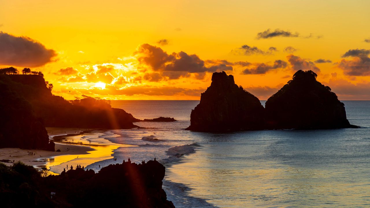 Pôr do Sol em Fernando de Noronha