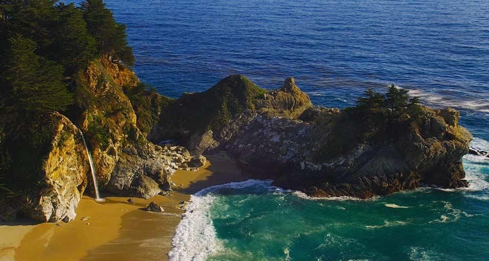 Julia Pfeiffer Burns State Park, Big Sur, Kalifornien