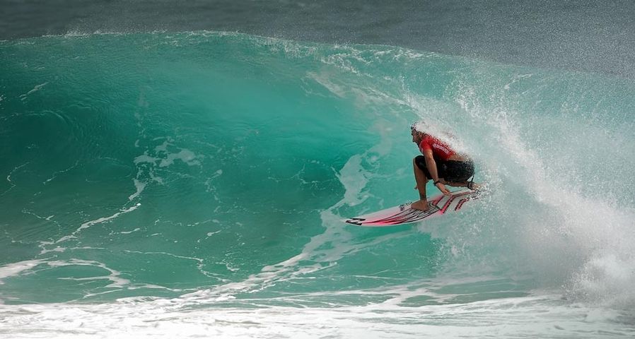 Joel Parkinson competes in the Quiksilver Pro 2010 as part of the ASP World Tour at Snapper Rocks on March 4, 2010 in Coolangatta, Australia