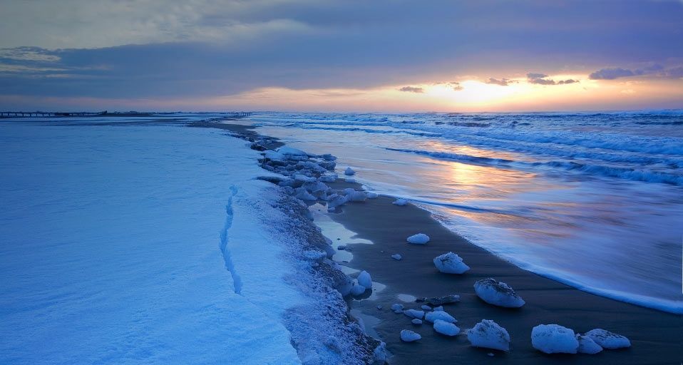 Plage de Piémanson à Salin-de-Giraud, delta de la Camargue, Bouches-du-Rhône