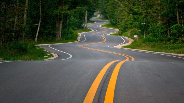 The Door County Coastal Byway in Wisconsin