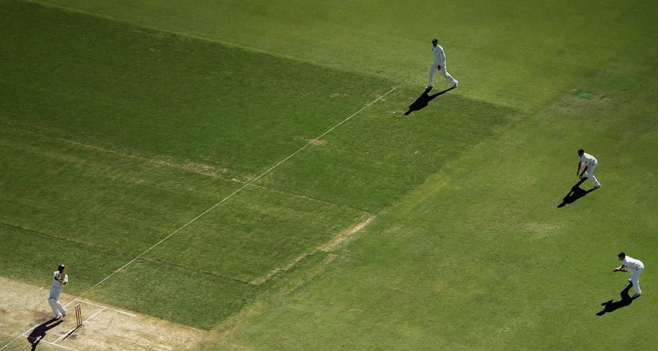 Ricky Ponting batting on day two of the third Ashes Test between Australia and England at the WACA on December 15, 2006 in Perth, Australia