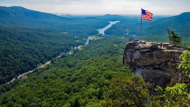 Chimney Rock State Park in North Carolina