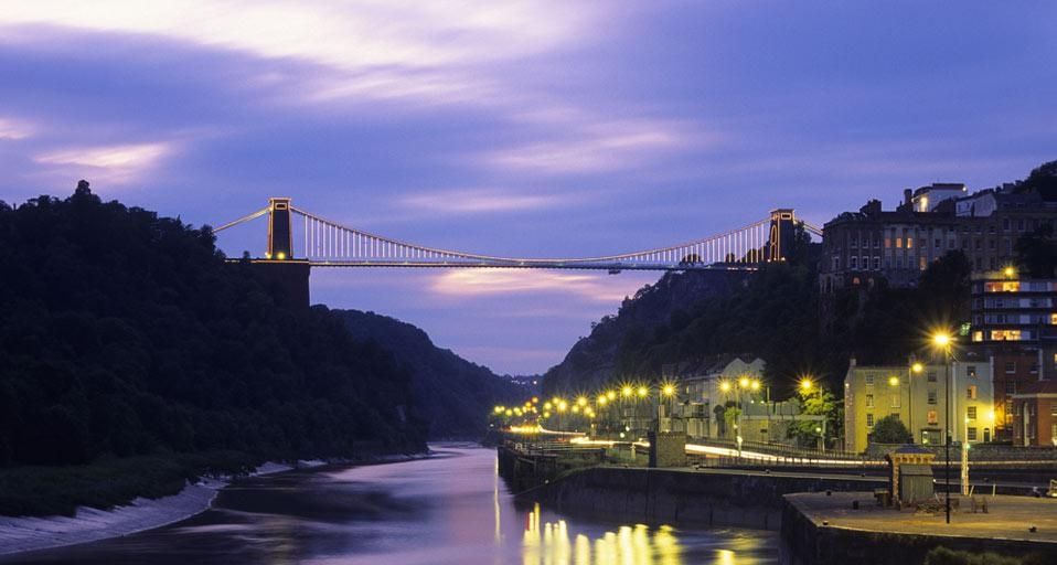 Clifton Suspension Bridge, Avon, Bristol, England