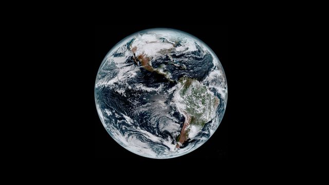 Earth seen from space