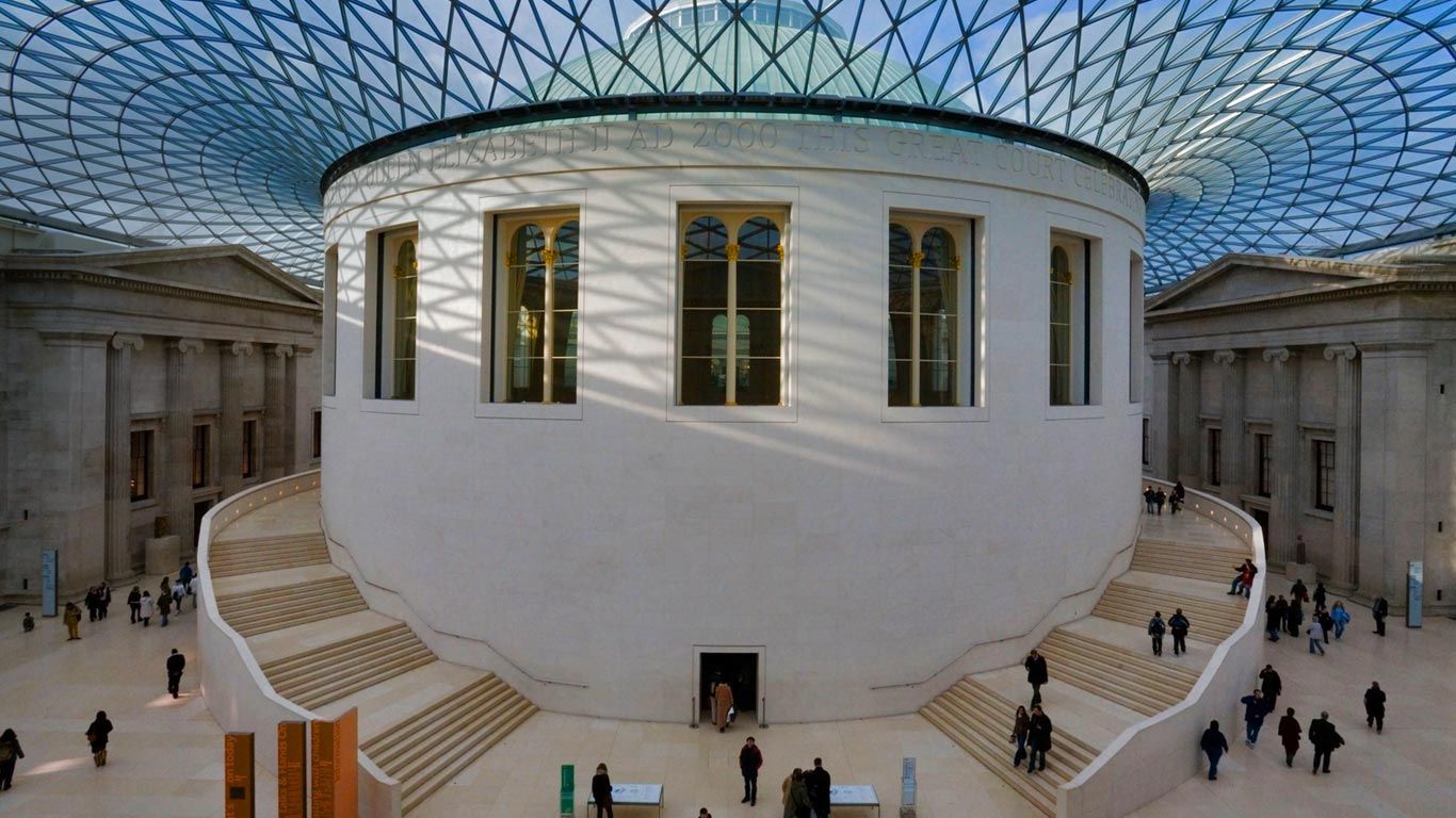 The Reading Room And Great Court Of The British Museum