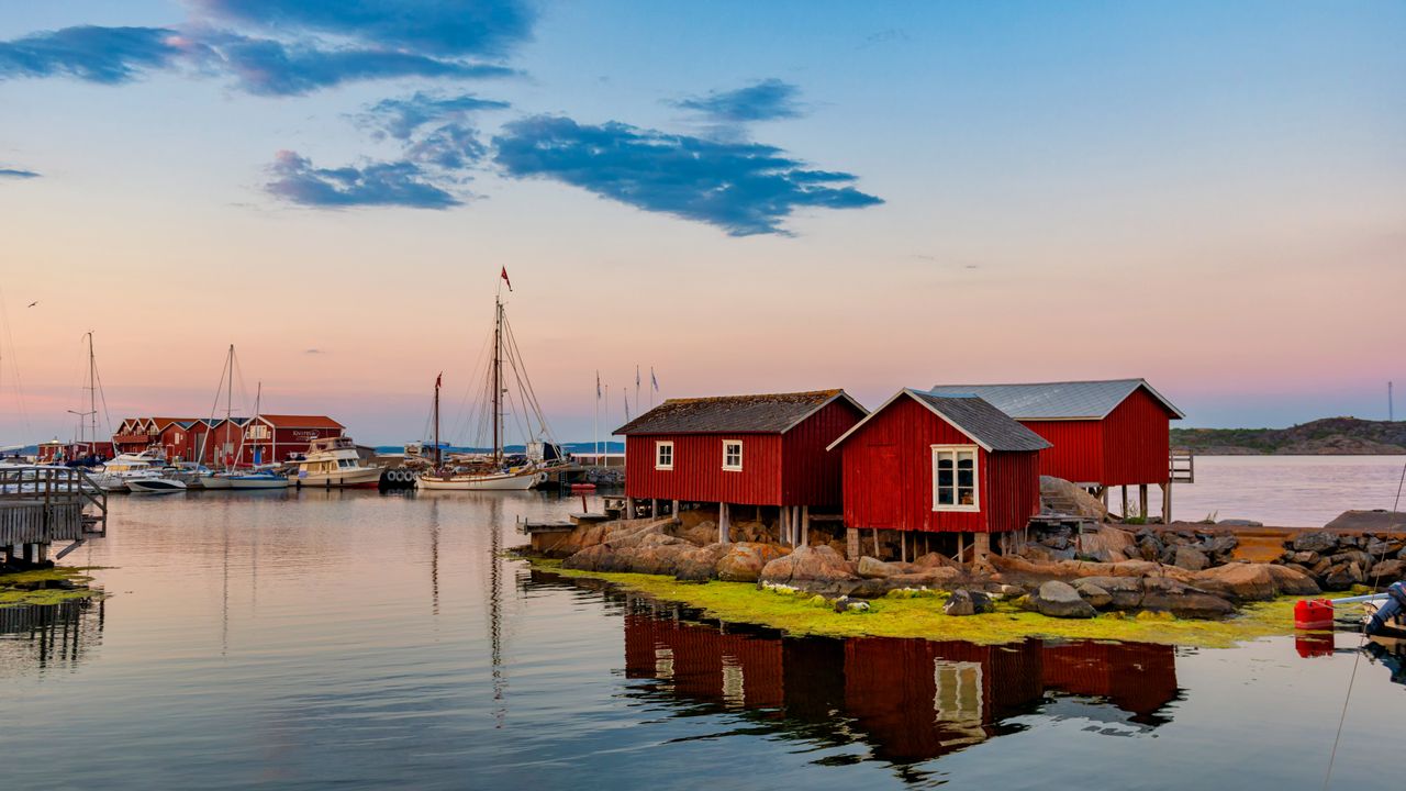 Island of Källö-Knippla in the archipelago of Gothenburg, Sweden