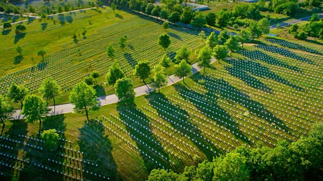Arlington National Cemetery in Virginia