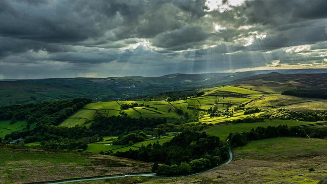 Hope Valley, Peak District, England