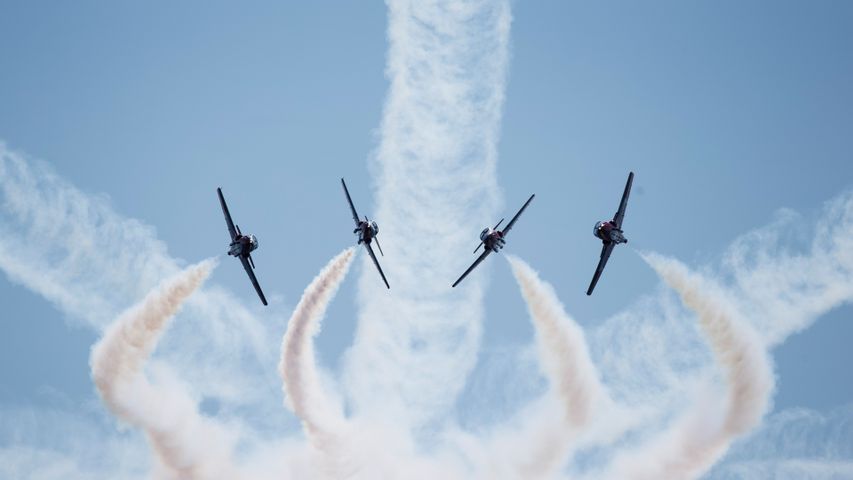 The Canadian International Air Show in Marilyn Bell Park