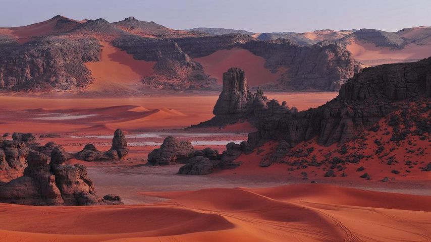 ｢タッシリ・ナジェール｣アルジェリア, サハラ砂漠