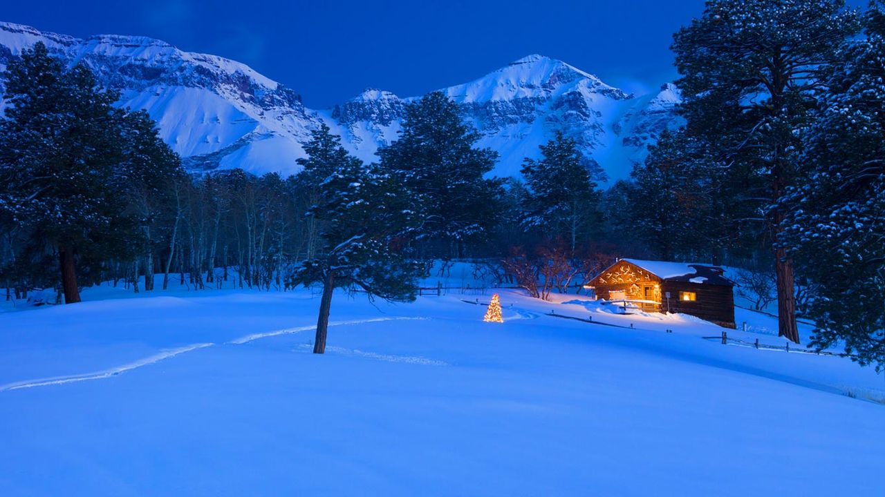 Cabin in the San Juan Mountains of Colorado