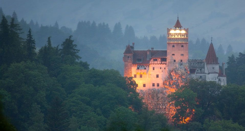 Bran castle (Dracula castle) in Bran, Transylvania, Romania
