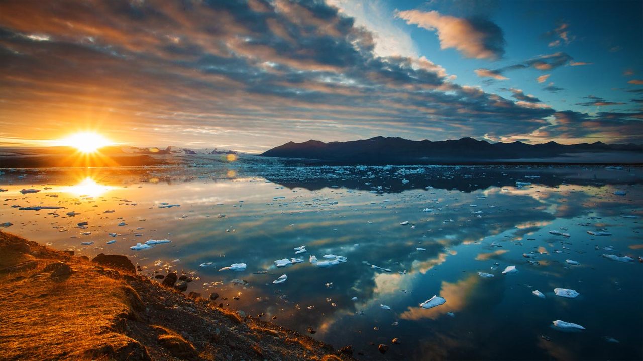 Jökulsárlón, Gletscherlagune im Südosten Islands