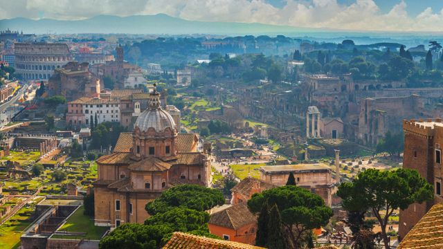 The Roman Forum, Rome, Italy