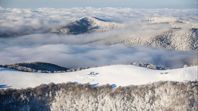 Le Ballon d'Alsace, Territoire de Belfort, France