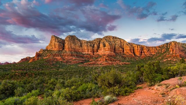 Red rock formations, Sedona, Arizona