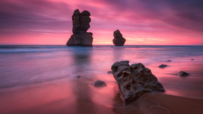 Towering twins