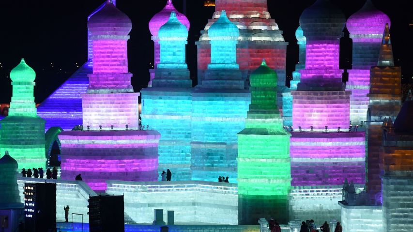 Harbiner Internationales Eis- und Schneefest, Harbin, China