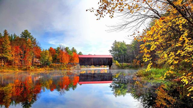 County Bridge in New Hampshire