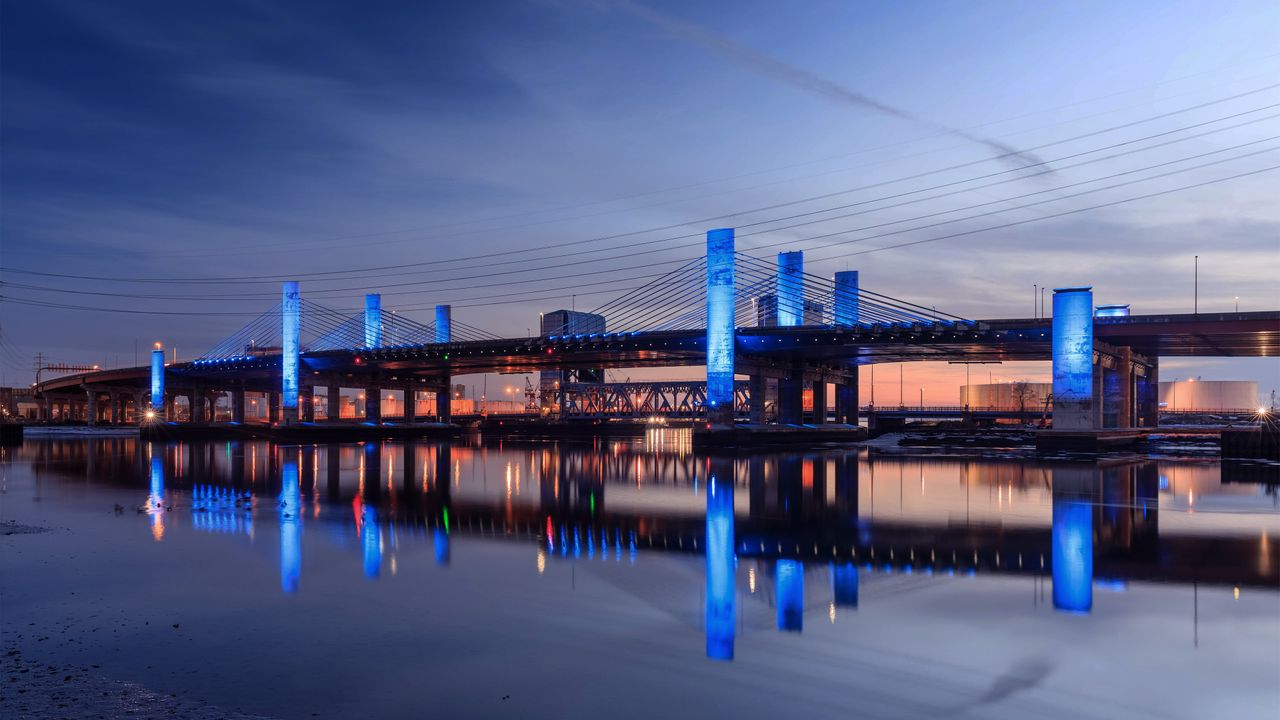 Pearl Harbor Memorial Bridge, New Haven, Connecticut