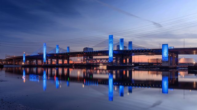 Pearl Harbor Memorial Bridge, New Haven, Connecticut