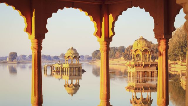 Gadisar Lake, Jaisalmer, Rajasthan