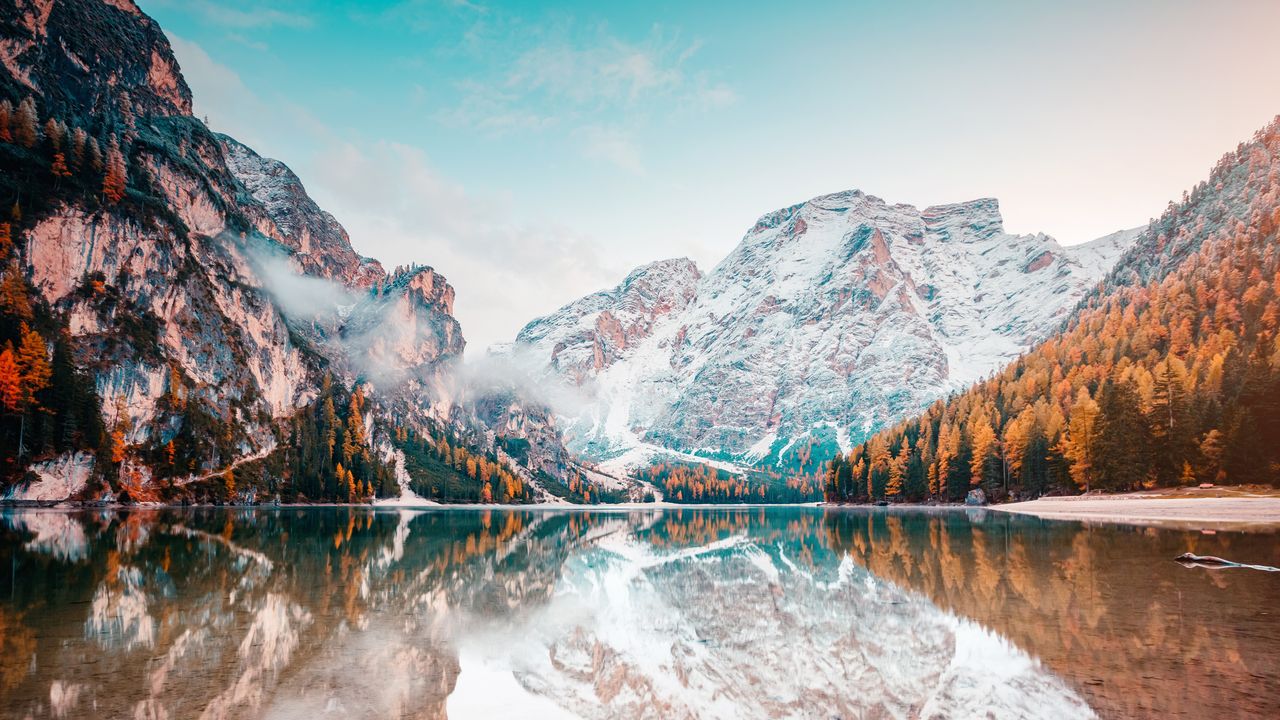 Lake Braies, Fanes‑Sennes‑Braies Nature Park, Dolomites, Italy