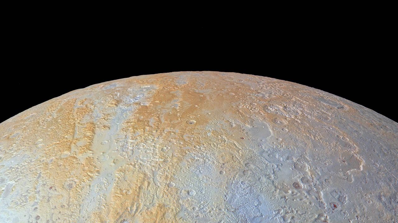 Pluto’s north pole 